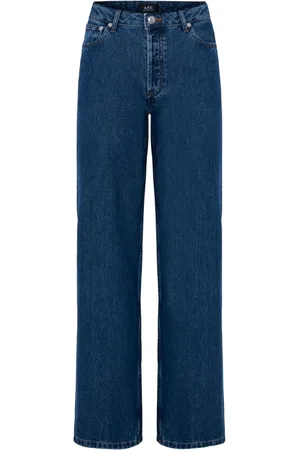 A.P.C. Dames, Jeans, Blauw, Maat: W25 Katoen