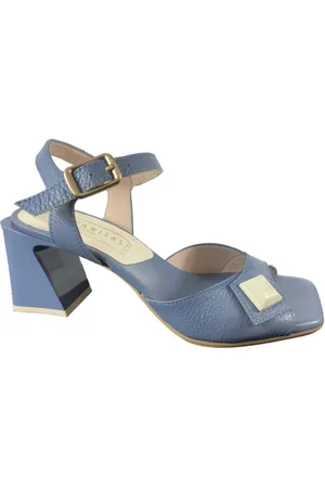 Hispanitas Dames, Schoenen, Blauw, Maat: 37 EU Leer