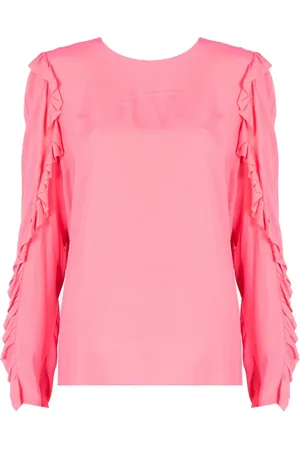 Liu Jo Dames, Blouses & Shirts, Roze, Maat: S Zijde