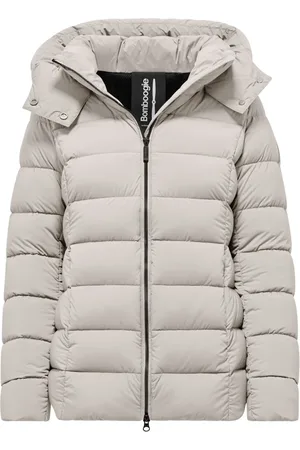 Bomboogie Dames, Jassen, Grijs, Maat: XS Nylon