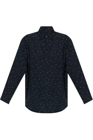 A.P.C. Dames, Blouses & Shirts, Blauw, Maat: M Viscose