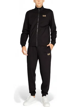 EA7 Heren, Sport, Zwart, Maat: 2XL Katoen
