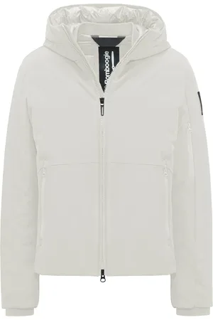 Bomboogie Heren, Jassen, Wit, Maat: XS Nylon