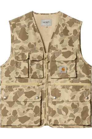 Carhartt Heren, Jassen, Bruin, Maat: M Poliester