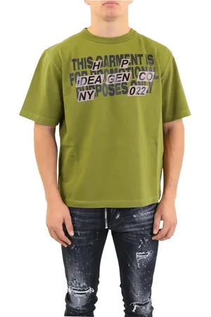 Heron Preston Heren, Tops, Groen, Maat: XS Katoen