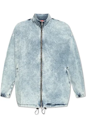 Diesel Heren, Jassen, Blauw, Maat: S Denim