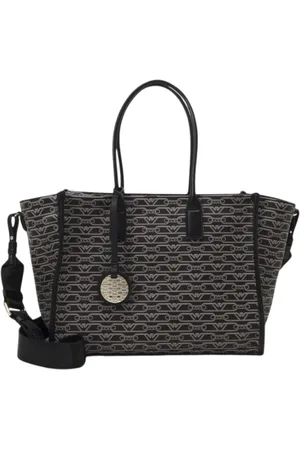 Emporio Armani Dames, Tassen, Zwart, Maat: ONE Size Leer