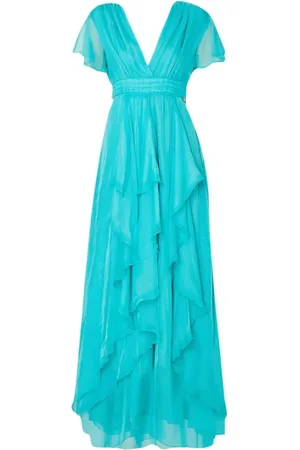 Liu Jo Dames, Jurken, Blauw, Maat: XS Poliester