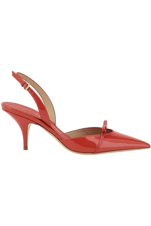 Salvatore Ferragamo Dames, Schoenen, Rood, Maat: 36 EU Leer