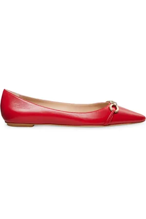Stuart Weitzman Dames, Schoenen, Rood, Maat: 36 1/2 EU Leer