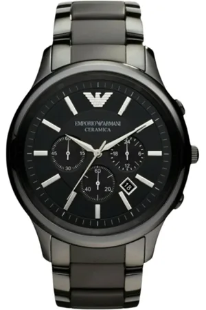 Emporio Armani Heren, Accessoires, Zwart, Maat: ONE Size