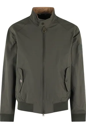 Barbour Heren, Jassen, Groen, Maat: S Katoen
