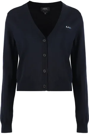 A.P.C. Dames, Truien, Blauw, Maat: M Katoen