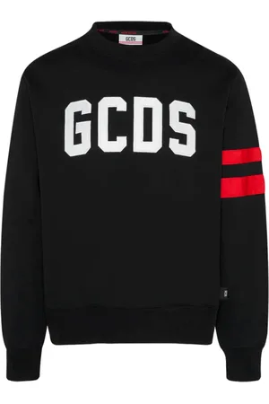 GCDS Heren, Sweatshirts & Hoodies, Zwart, Maat: L