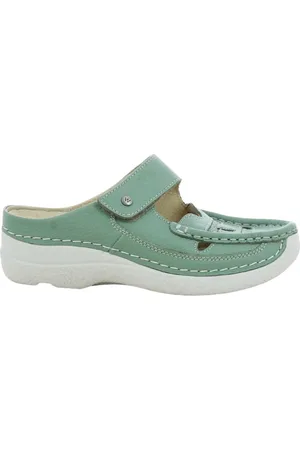 Wolky Dames, Schoenen, Groen, Maat: 37 EU Wol