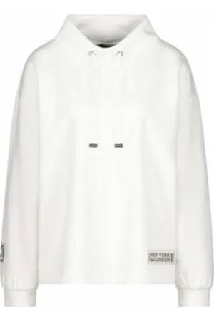 monari Dames, Sweatshirts & Hoodies, Wit, Maat: M