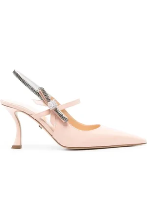 Mach & Mach Dames, Schoenen, Roze, Maat: 38 1/2 EU Leer