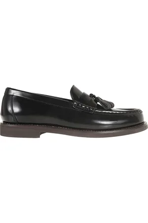 Brunello Cucinelli Dames, Schoenen, Zwart, Maat: 38 EU Leer
