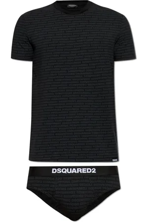 Dsquared2 Heren, Nachtkleding & Lounge, Zwart, Maat: L Katoen