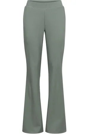 &Co Woman Dames, Broeken, Groen, Maat: XL Polyamide