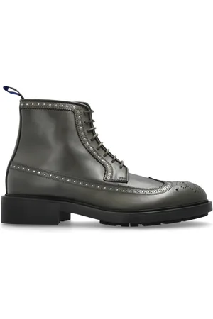 Burberry Heren, Schoenen, Groen, Maat: 43 EU Leer