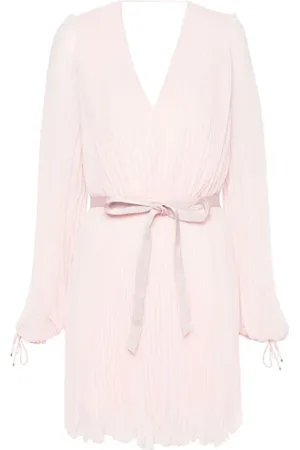 Max Mara Dames, Jurken, Roze, Maat: S Chiffon