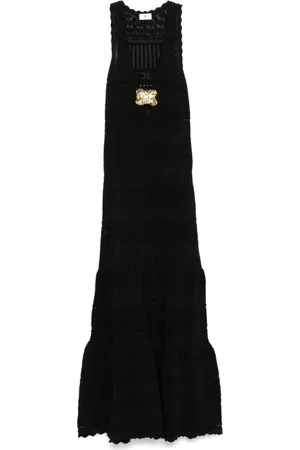 Elisabetta Franchi Dames, Jurken, Zwart, Maat: M