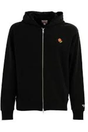 Kenzo Heren, Sweatshirts & Hoodies, Zwart, Maat: L