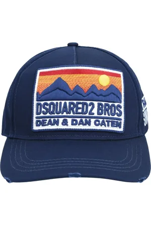 Dsquared2 Unisex, Accessoires, Blauw, Maat: ONE Size Katoen
