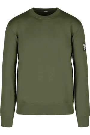 Bomboogie Heren, Sweatshirts & Hoodies, Groen, Maat: 2XL Katoen