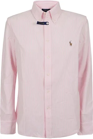 Ralph Lauren Dames, Blouses & Shirts, Roze, Maat: XS Katoen