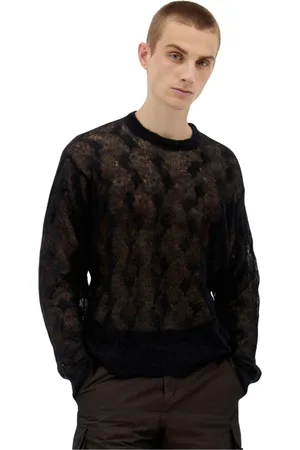 STUSSY Heren, Truien, Zwart, Maat: XL Wol
