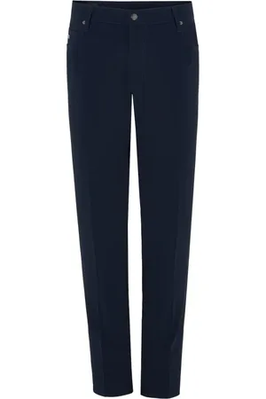 Emporio Armani Heren, Broeken, Blauw, Maat: W36 Poliester
