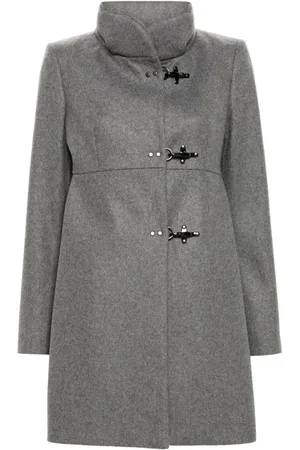 FAY Dames, Mantels, Grijs, Maat: XS