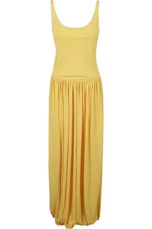 Lanvin Dames, Jurken, Geel, Maat: 2XS Polyamide