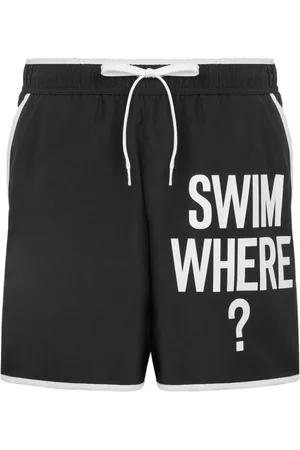 Moschino Heren, Badkleding, Zwart, Maat: S
