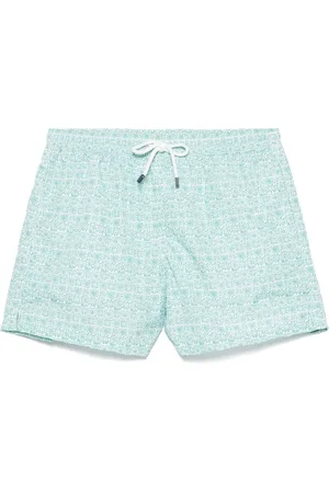 FEDELI Heren, Badkleding, Groen, Maat: M Poliester