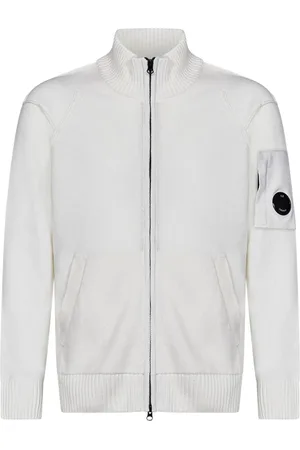 C.P. Company Heren, Sweatshirts & Hoodies, Wit, Maat: 3XL Wol