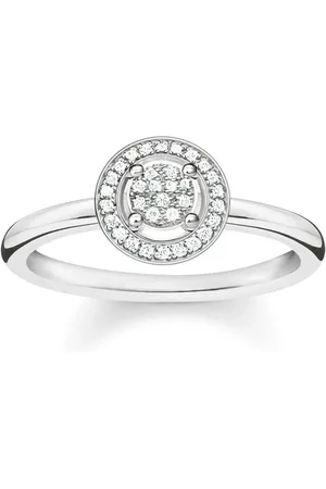 Thomas Sabo Dames, Accessoires, Grijs, Maat: 56 MM