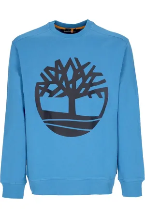 Timberland Heren, Sweatshirts & Hoodies, Blauw, Maat: XL Katoen