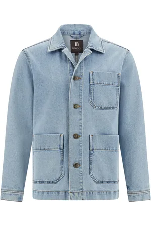 Boggi Milano Heren, Jassen, Blauw, Maat: L Katoen