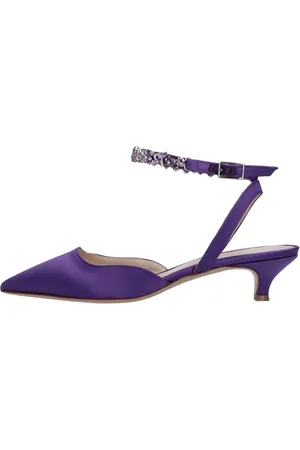 P.A.R.O.S.H. Dames, Schoenen, Paars, Maat: 39 EU Satijn