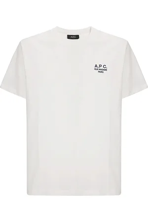 A.P.C. Heren, Tops, Wit, Maat: M Katoen