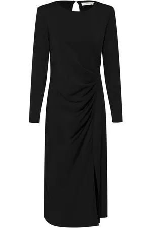 Karen by Simonsen Dames, Jurken, Zwart, Maat: S Modal