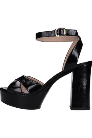 Unisa Dames, Schoenen, Zwart, Maat: 38 EU Leer