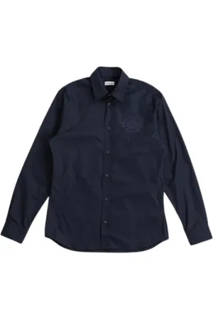 Burberry Heren, Overhemden, Blauw, Maat: XL Katoen