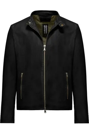 Bomboogie Heren, Jassen, Zwart, Maat: XL Leer