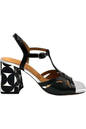 Chie Mihara Dames, Schoenen, Zwart, Maat: 36 EU Leer