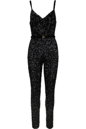Elisabetta Franchi Dames, Jumpsuits & Playsuits, Zwart, Maat: XS