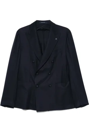 TAGLIATORE Heren, Jassen, Blauw, Maat: L Wol